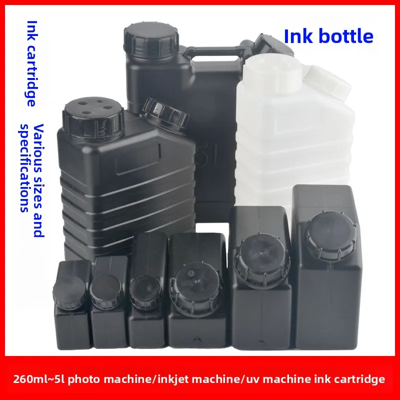 1PC Ink Bucket Tank with Float Liquid Level Alarm Switch, Air Filter for UV Flatbed Large Format Photo Inkjet Printer