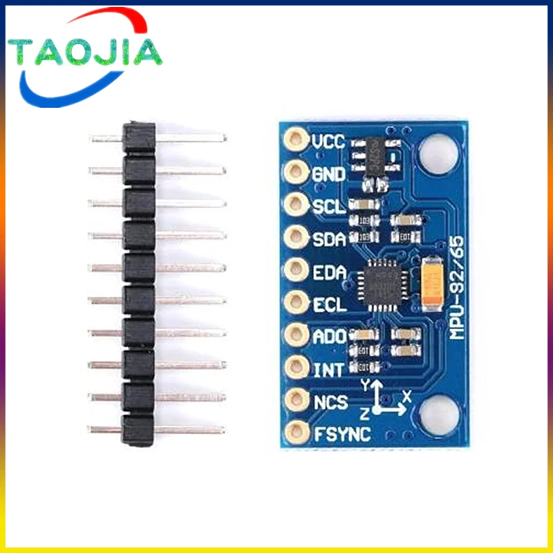 1Set SPI IIC/I2C GY-9250 MPU 9250 MPU-9250 9-Axis Attitude +Gyro+Accelerator+Magnetometer Sensor Board Module MPU9250 3-5V Power