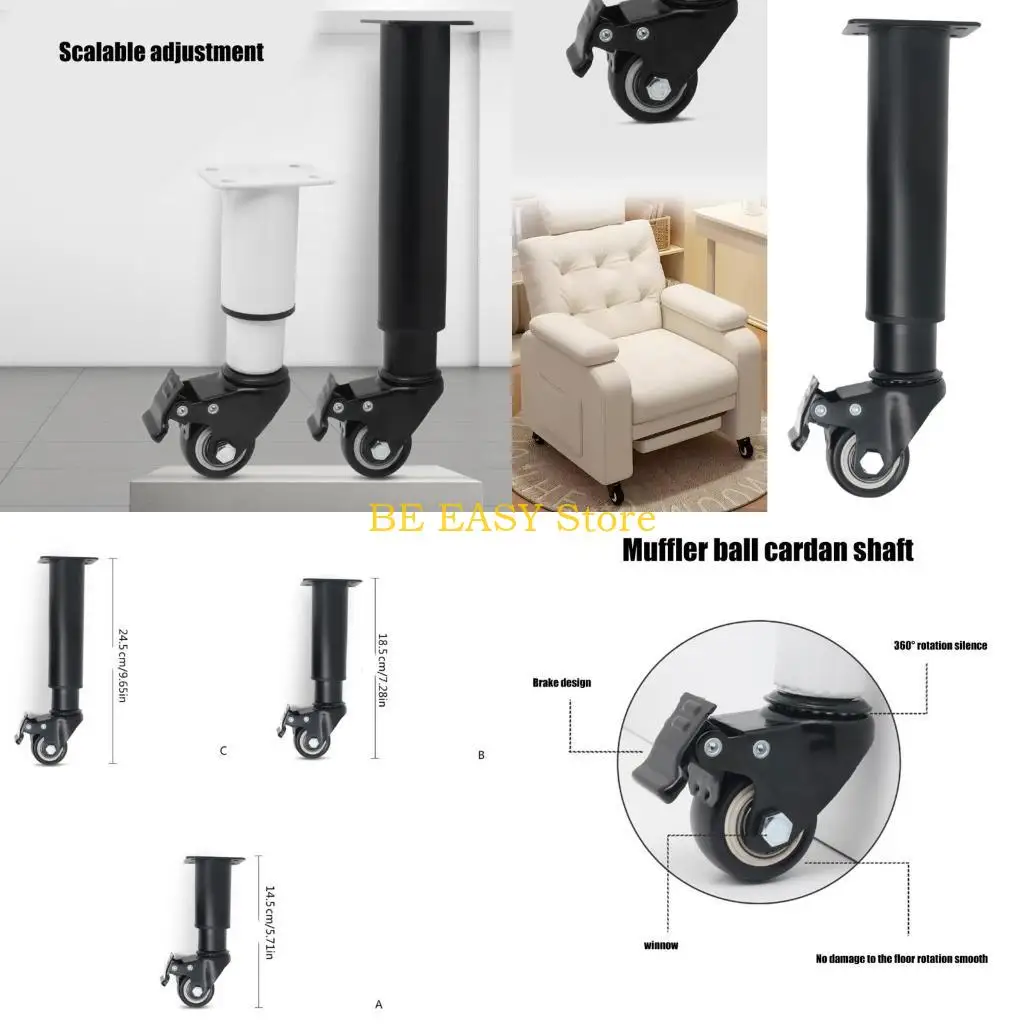 

E28F 4pcs Meurniture Legs с заменой рулевого шкафа оборудование