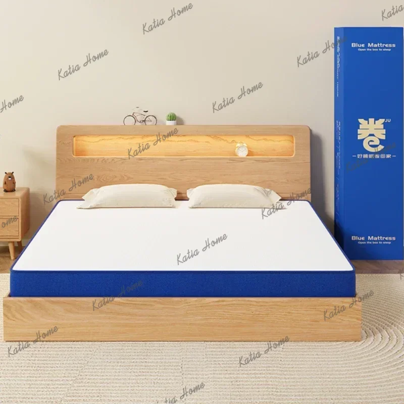 YJ Latex Memory Foam Mattress Soft Queen Size Tatami Floor Mattress Double Bedroom Colchones De Cama Materac Furniture Home