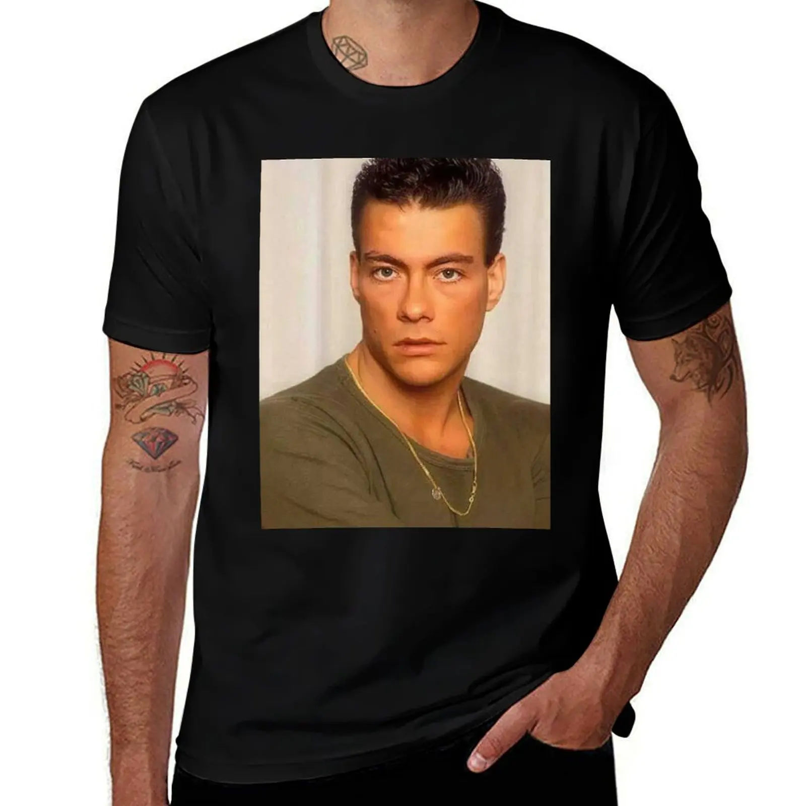 

van damme T-Shirt t shirts for man cotton t shirt man cotton T-Shirt