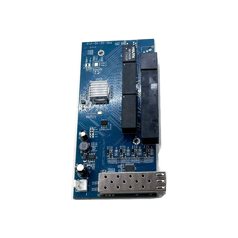 Protokol standar 802.3AF/pada 48V POE OUT/48V poe switch 100 mbps 4port POE dengan 1port uplink/NVR ;1port SFP