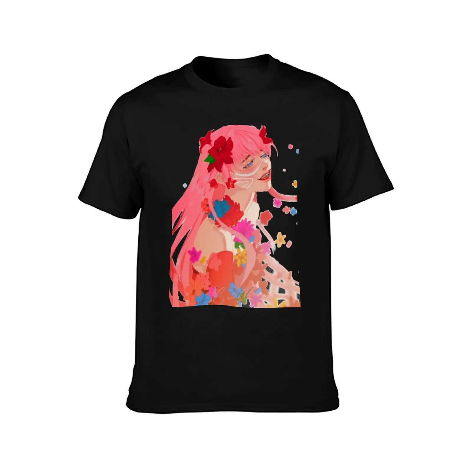 Belle Anime Mamoru Hosoda T-Shirt Work Wear Short Sleeve T-Shirt