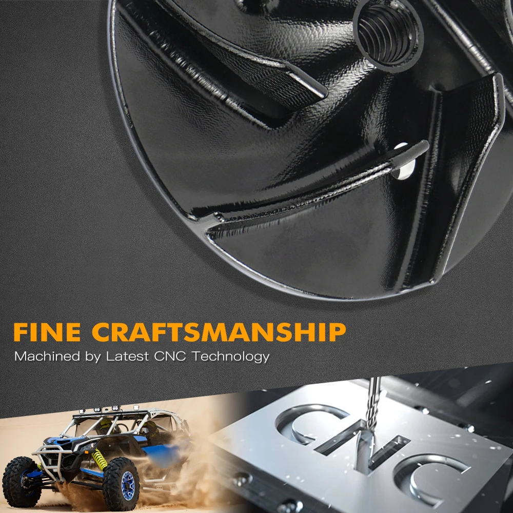 ل Can-Am Maverick X3 Max R 4x4 XDS XMR XRC XRS توربو DPS دفاعة مضخة المياه استبدال 420822750 UTV الألومنيوم الملحقات #5