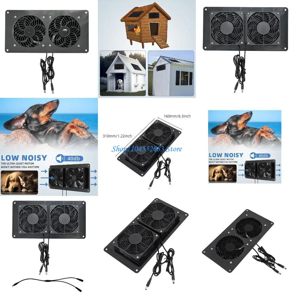 

Y6GD DC12V Солнечная панель выхлопных вентиляторов. Экстрактор воздух для вентилятора для Office Offic