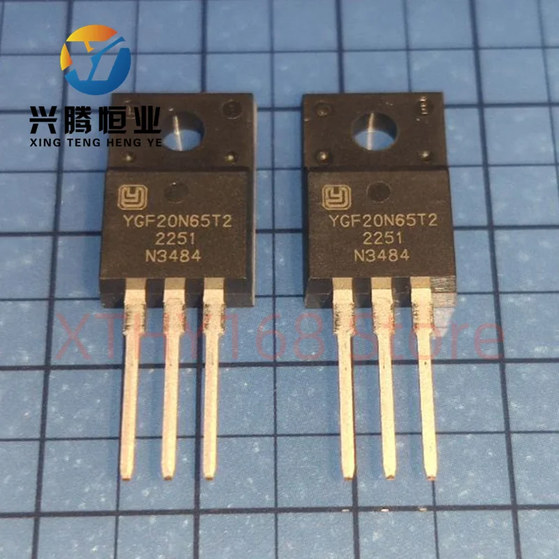 2PCS YGF20N65T2 20N65T2 TO-220F YGF20N65T MOS FET power transistor Brand New&Original