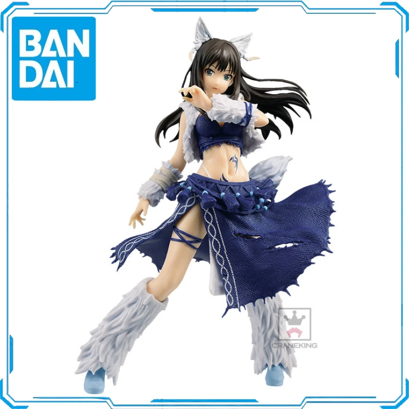 In Stock Original Bandai BANPRESTO EXQ Scenery Series Shibuya Rin Action Figure Animation Toy Gift Model Collector Anime Genuine