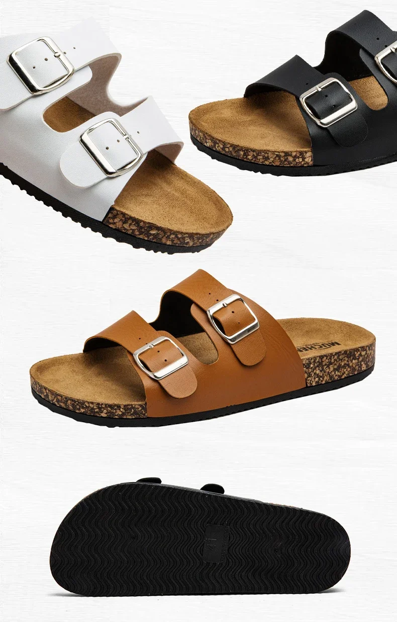 Neue klassische Kork-Flip-Flops für Herren und Damen – grenzüberschreitender Außenhandel, Partner-Outdoor-Slipper – Detail 6