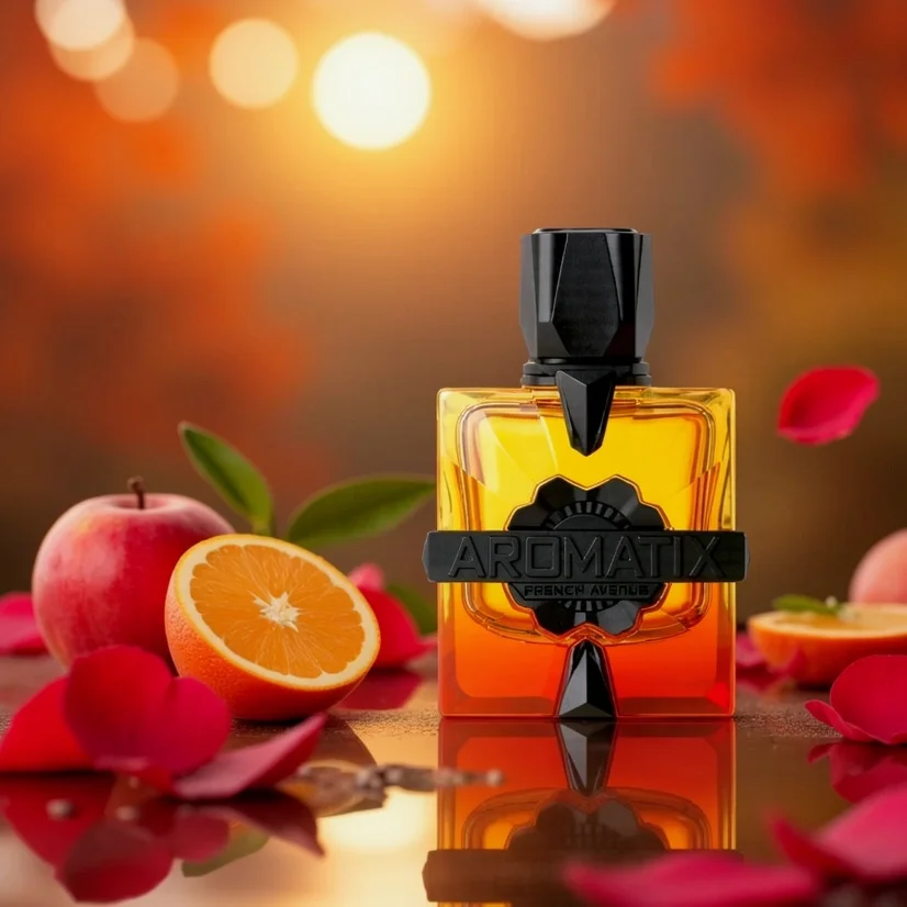 

Aromatix Forbidden Fruit Unisex Eau de Parfum 3.4oz - Oriental Floral with Blood Orange & Amber, Long-Lasting Allure