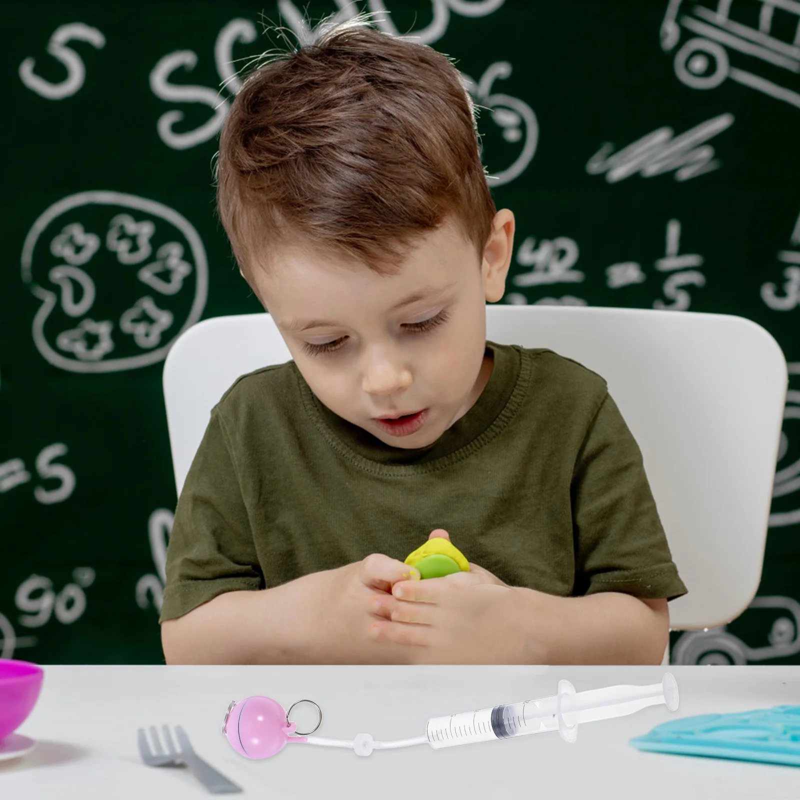 

Creative Stem Educational Science Experiment Kit for Kids Pink Classroom Learning Develops Imagination Scientific Thinking