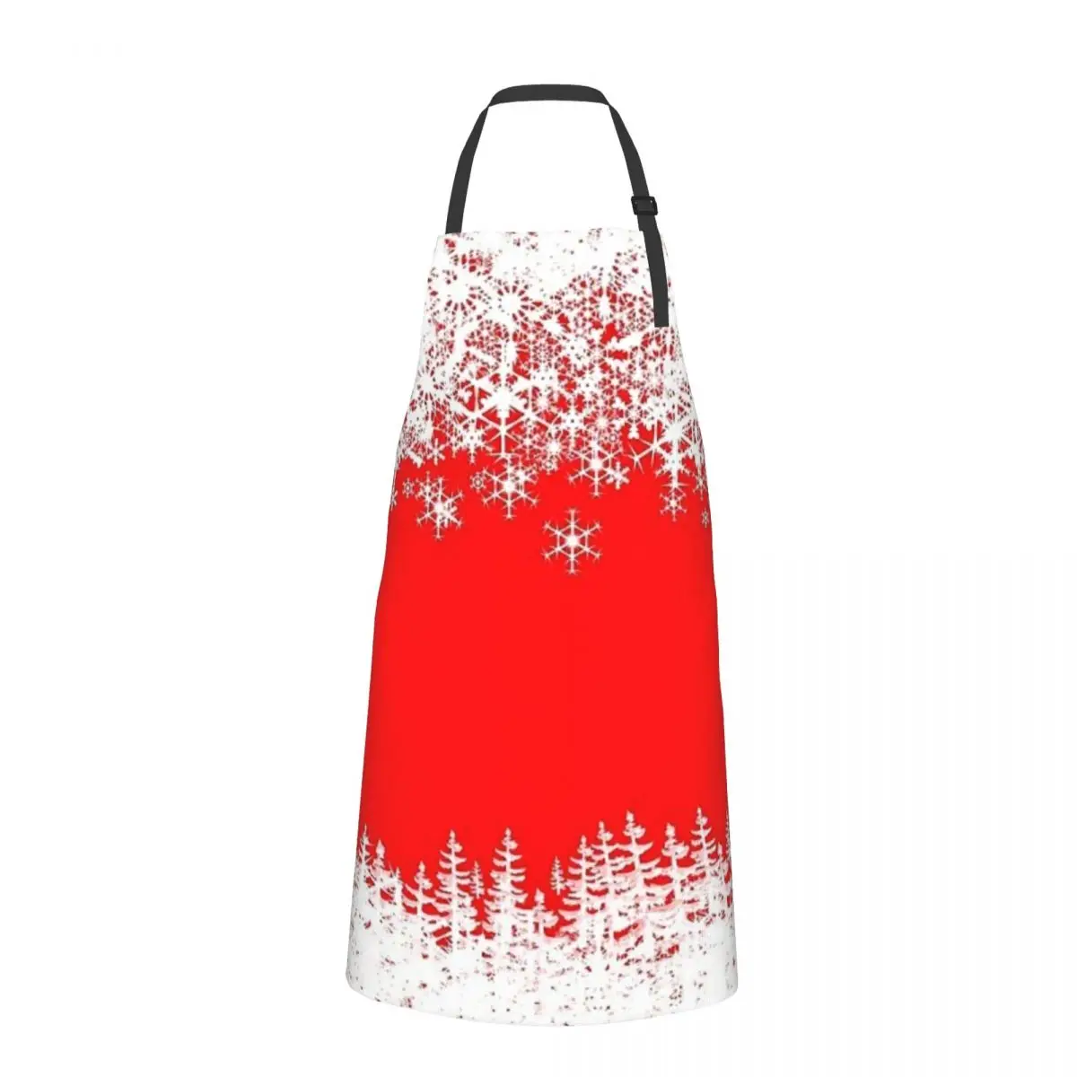 Christmas Holiday Adjustable Waterproof Apron with Pockets for Adults - Heavy-Duty Kitchen and Workshop Apron for Everyday Tasks