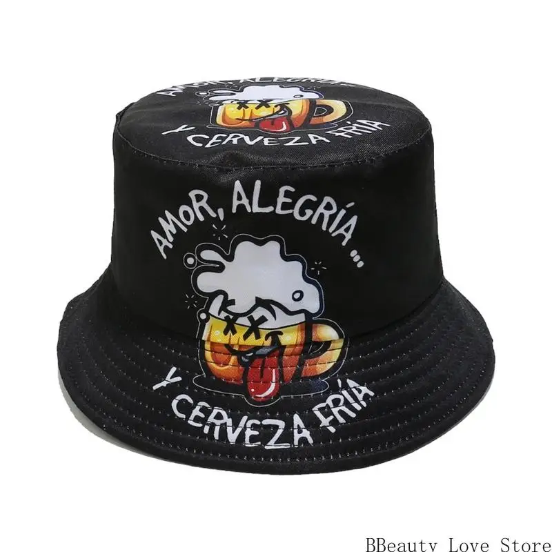 

German Octoberfest Breathable Bucket Hat Adult Fisherman Hat Outdoor Sunshade