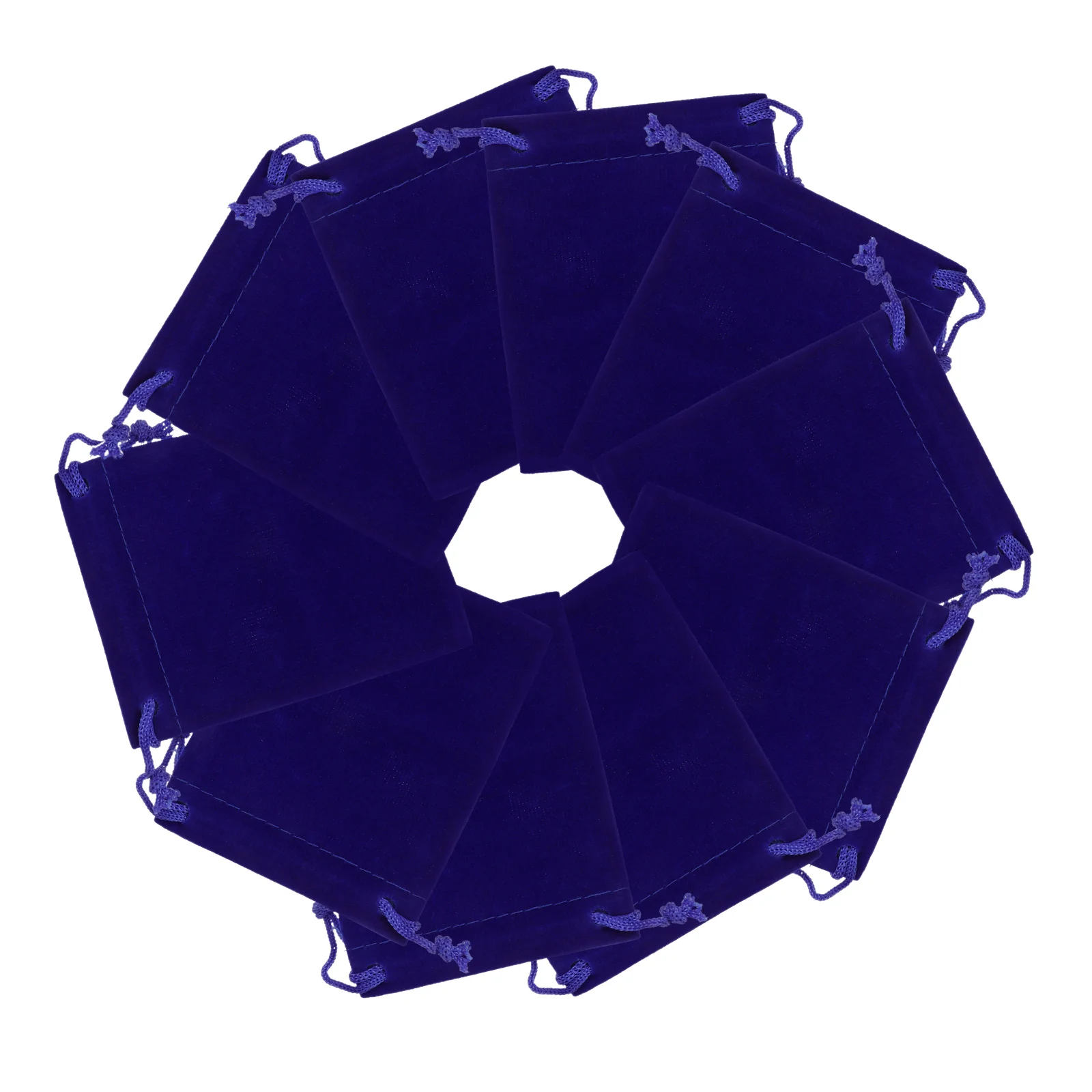 

10Pcs Gift Bags Velvet Drawstring Small Pouch Royal 7x9cm Wedding Party Jewelry Candy Favor Bags