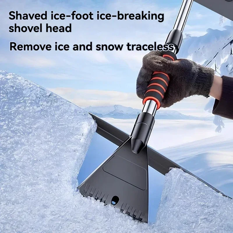 New Ice Scraper Car Snow Removal Shovel,car Window Glass Defrosting,defrosting Shovel Snow Scraper,winter Snow Sweeping Brush