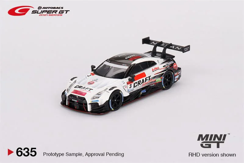 MINI GT 1:64 Z Performance 2023 SUPER GT 2022 / GT-R Nismo GT500 LHD Diecast Model Car