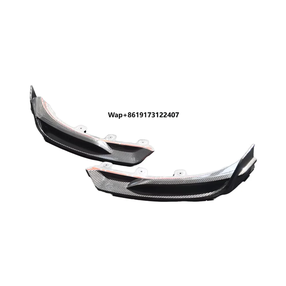 

Manufacturer's New Carbon Fiber Car Front Bumper Lip Edge Set Automotive Decoration Accessories Part
