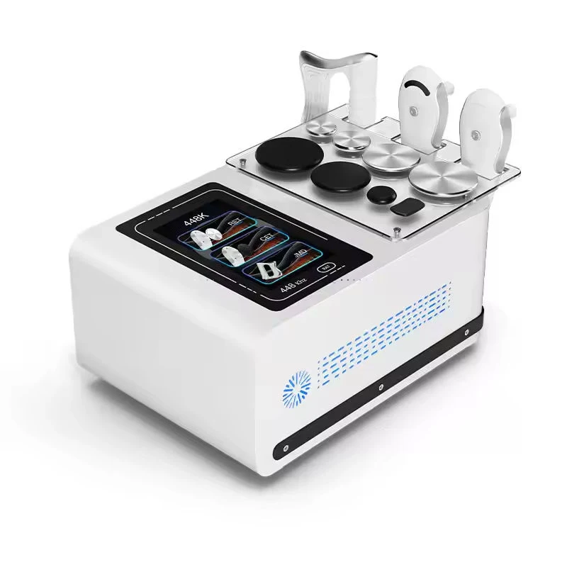 448khz 3 in 1 Physical  Ret Cet Tecar Diathermy Therapy Back Pain Relief RF Equipment Face Neck Lifting Body Slimming Machine