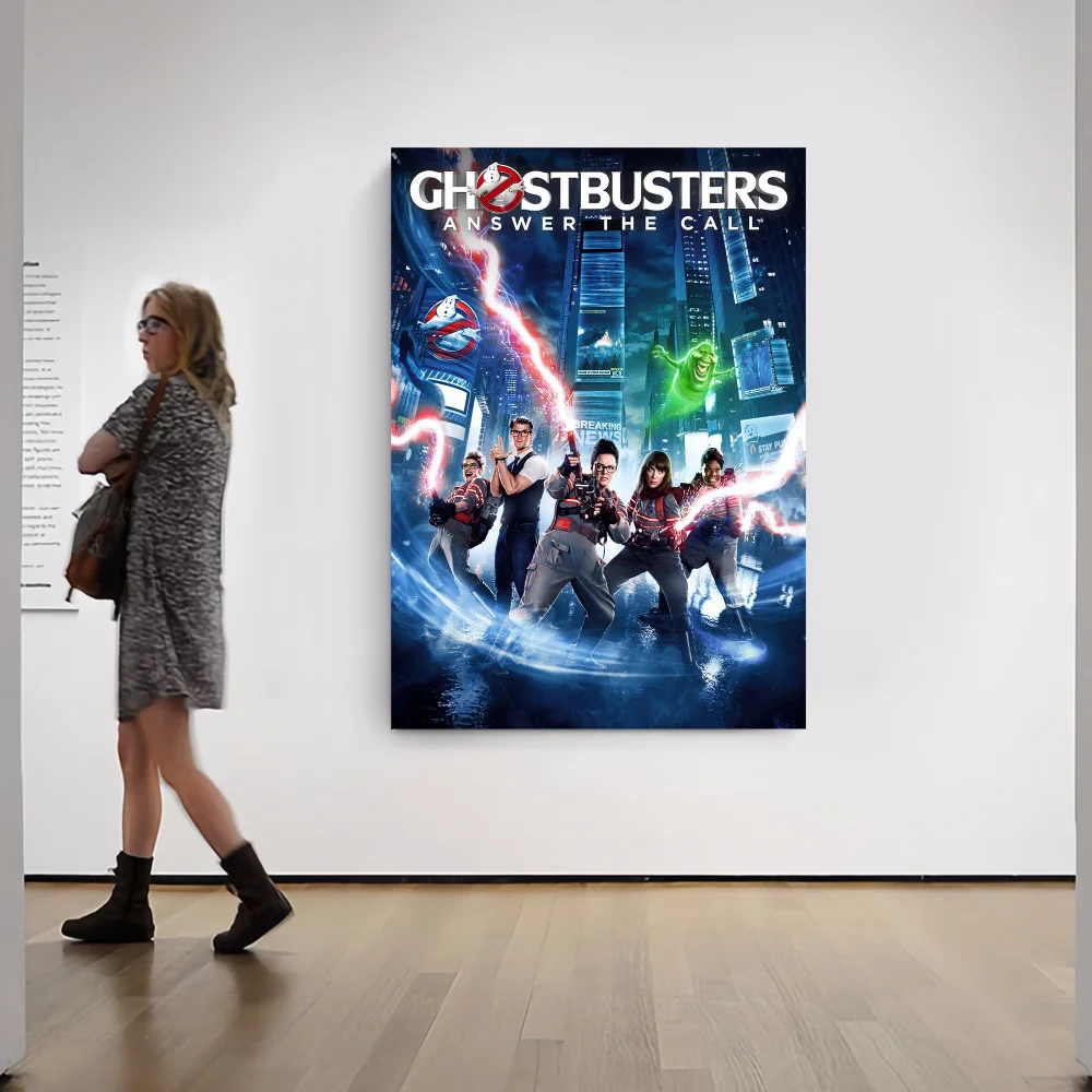 G-ghostbusters-粘着アートポスター,HD品質の壁アート,家の装飾のためのレトロなポスター