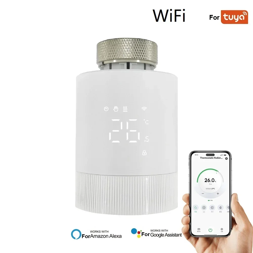 

For Alexa For Google Home WiFi Smart Thermostat Home Automation Childproof Smart Thermostat Solution Smart Thermostat