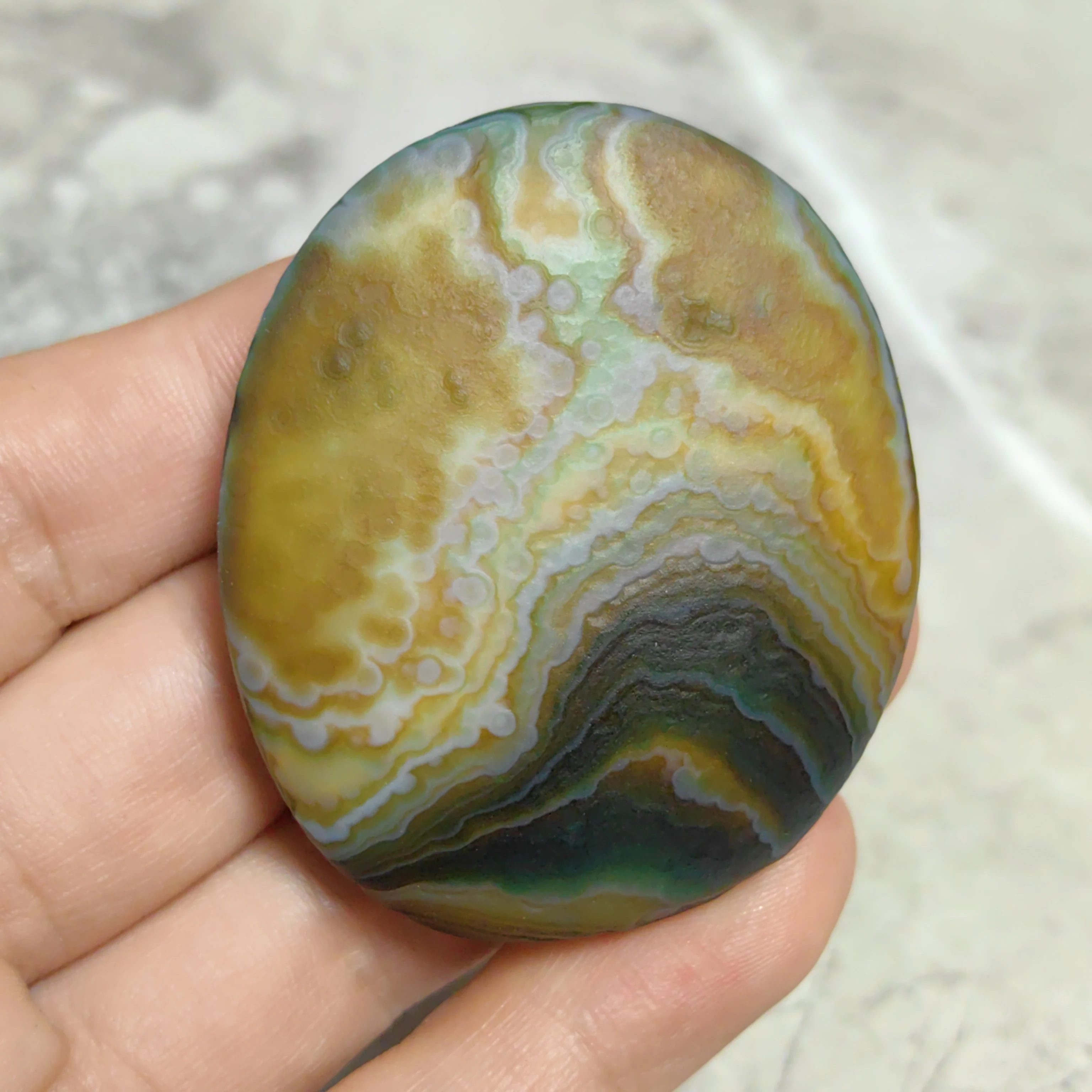 Pure Natura Rough Stone Divine Eye Agate Anti Evil Amulet Reiki Infusd Meditation Stress Relief Attract Wealth Good Luck