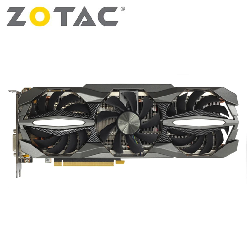 ZOTAC GTX 1070 Ti 1070Ti 8GB Gaming GPU Video Cards NVIDIA GeForce GTX1070 GTX1070Ti Graphics Card Desktop PC Computer Game Used