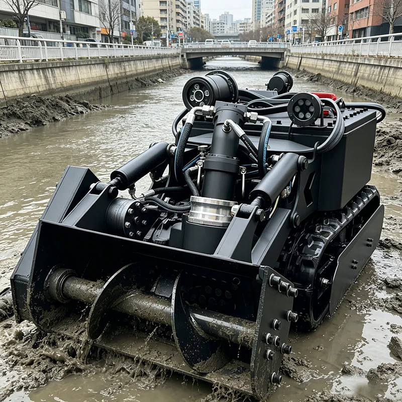 Landscape Water Dredging Robot Garden Pond Silt Removal Robot