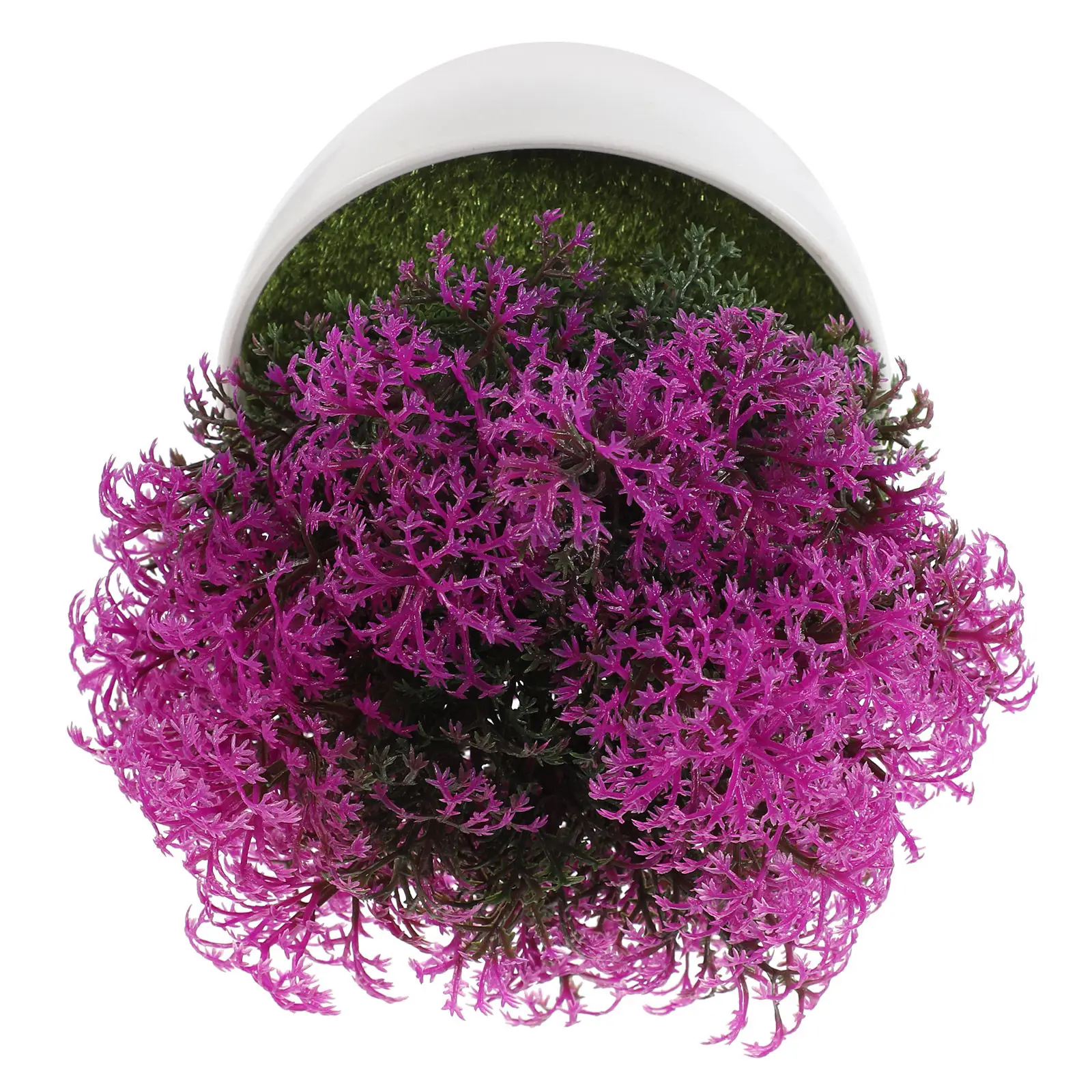 Simulierte Topfpflanze Realistische Künstliche Pflanze Dekoration für Wohnzimmer Büro Kleine Kunstblumen Bonsai Tischdekoration