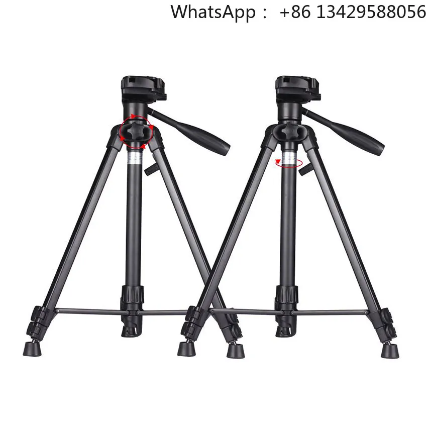 

Flexible GT-358FS Mini Video DSLR Camera Photography Stand Tripod Adjustable Aluminum for Projector