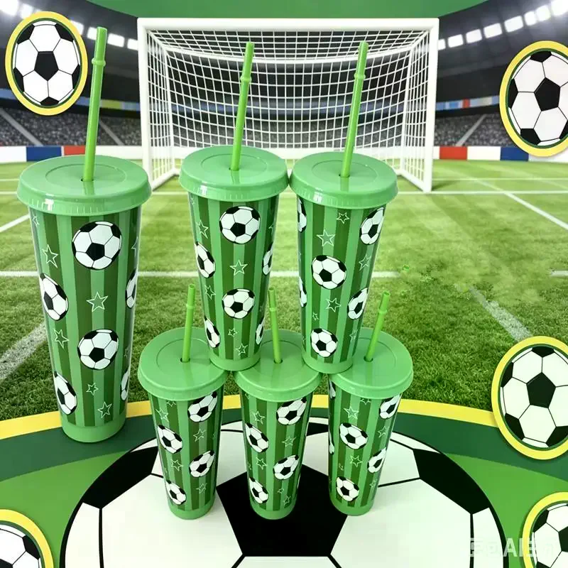710ml プラスチック製フットボールカップ 24オンス フ - Party Games Adults Drinking のレビューと価格