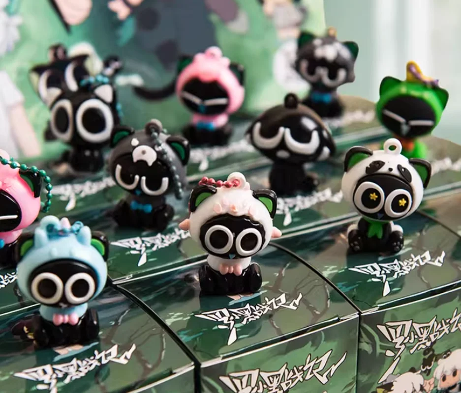 جديد وصول رو XiaoHei الرسمية أصيلة أنيمي تحت عنوان سطح المكتب اكسسوارات الديكور العصرية صندوق أعمى لعبة الشحن السريع #2