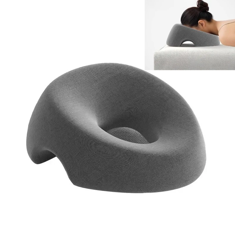 

Face Rest Pillow for Beauty Salon Ergonomics Lying Down Pillow Memory Foam Breathable Head Support Pillow Snap Body Massage