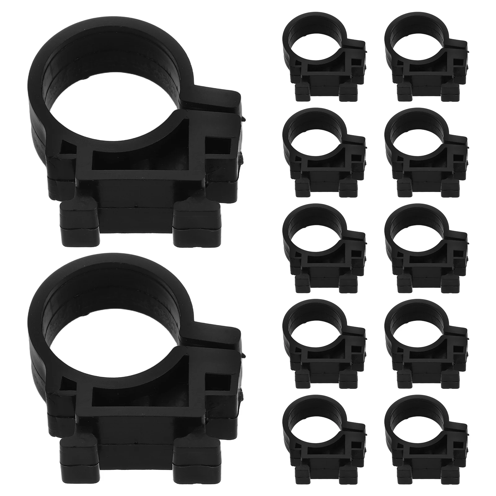 

12 Pcs Electric Vehicle Instrument Buckle Headlight Mounting Bracket Bikes Clamps