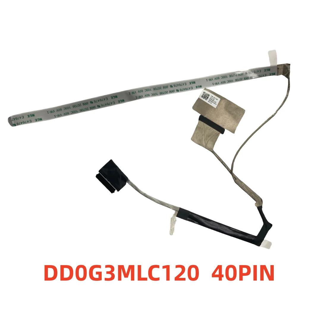 

Кабель DP для HP Victus 16-E 16-D TPN-Q264 Q263 Кабель дисплея FHD 30 контактов Обновление UHD4K/QHD2K/144 Гц 40-контактный M81347-001 M81758-001