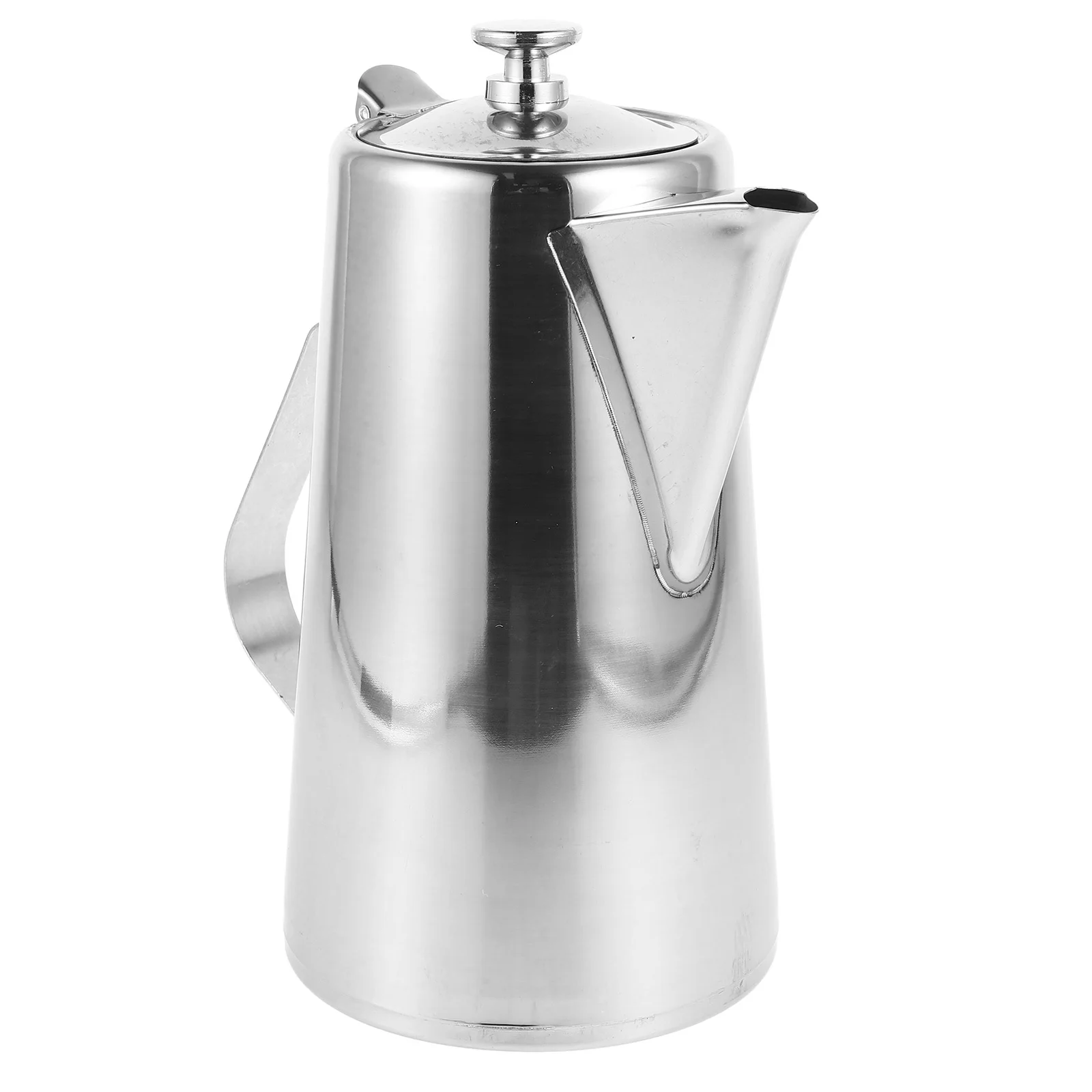 

Stainless Steel Cold Water Pitcher 2L Large Capacity Leak-Proof Lid For Tea Juice Iced Drinks Home Office Restaurant Metal