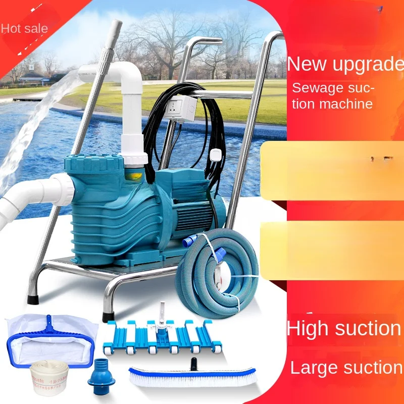 

Pool Cleaner Underwater Vacuum Cleaner Fish Pond Cleaning Device Manual Suction Pump Pool Bottom Cleaning Equipment