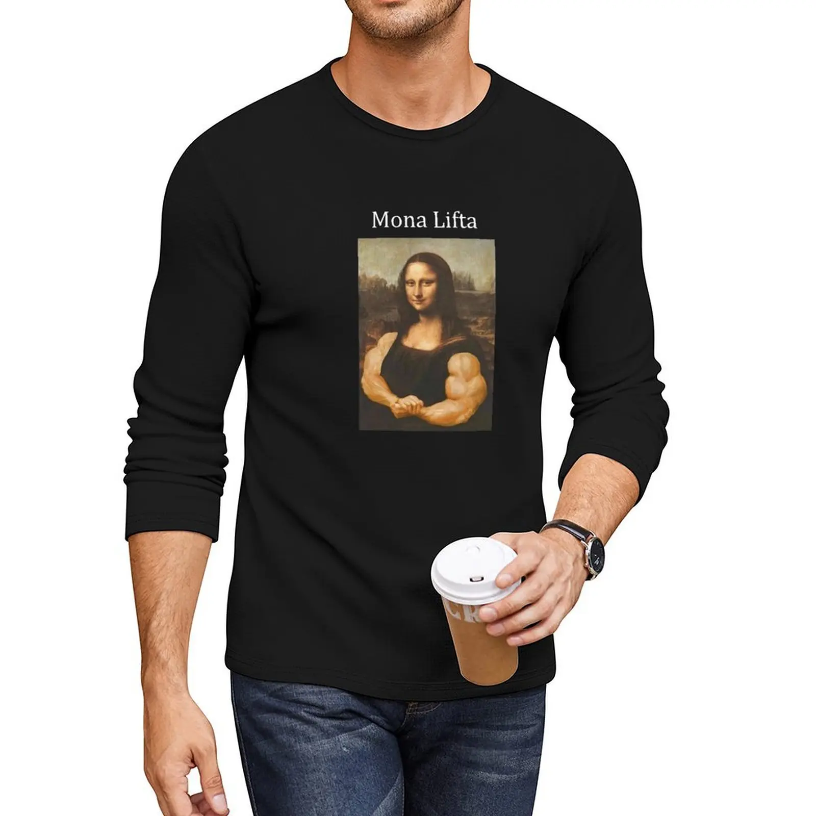 Mona Lifta Long T-Shirt tees cute clothes mens workout shirts