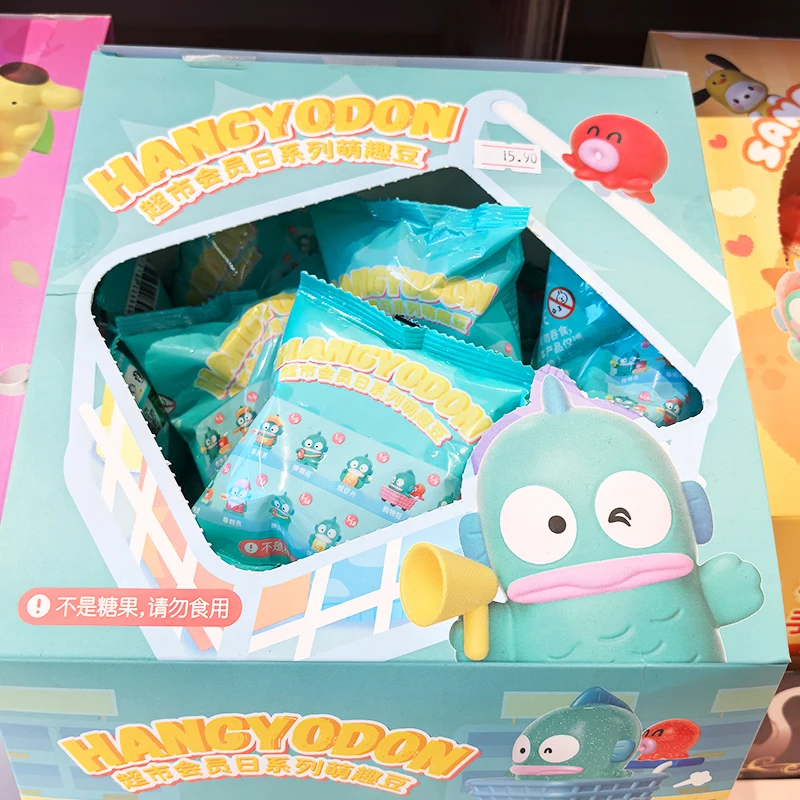 

Official Hannon Supermarket Member Day Series Blind Bag Cute Clownfish Plush Mini Figure Surprise Collectible Kawaii