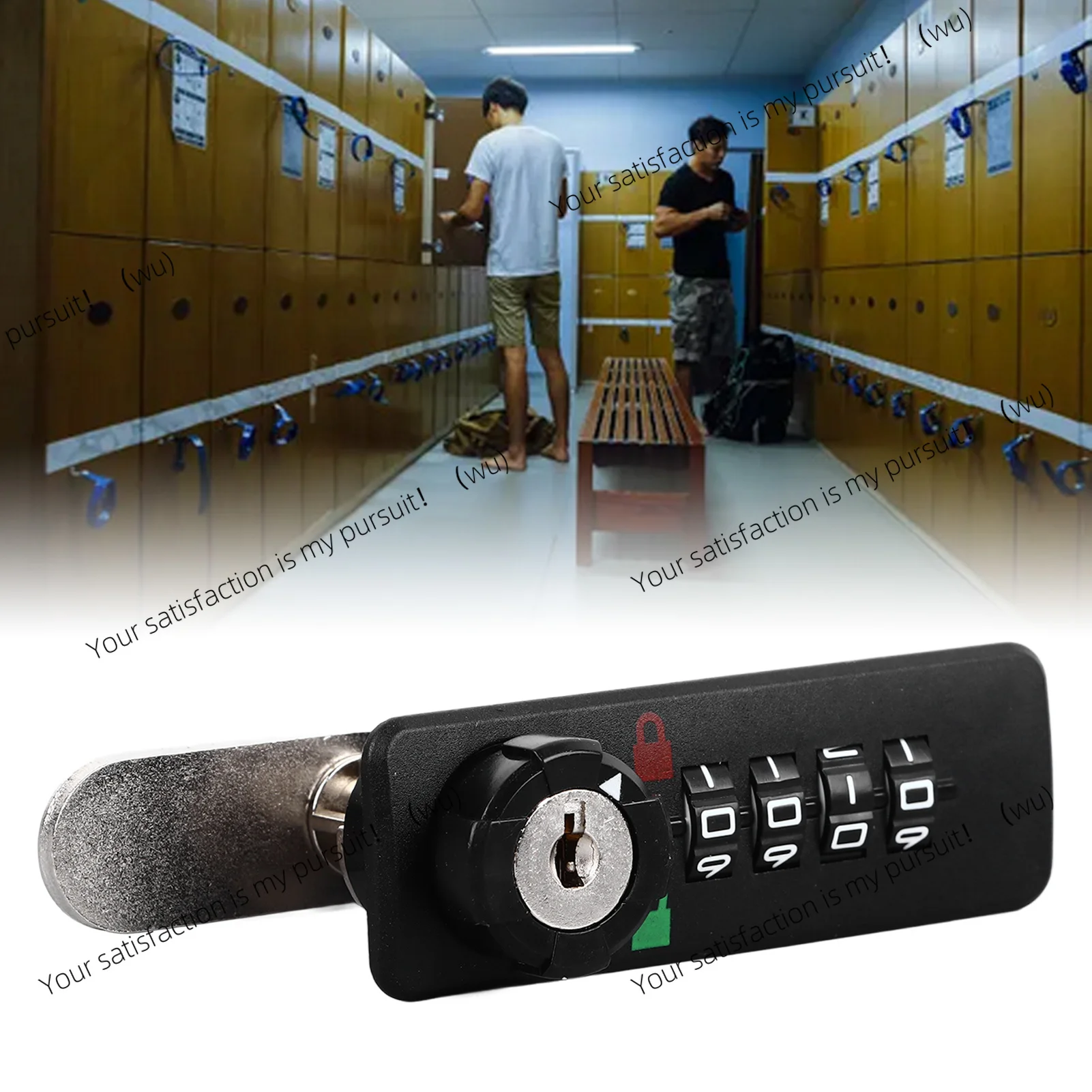 4 Digit Mechanical  Combination Lock Password Safety Drawer Shoe File Cabinet/ Mechanical Combination Wardrobe Lock