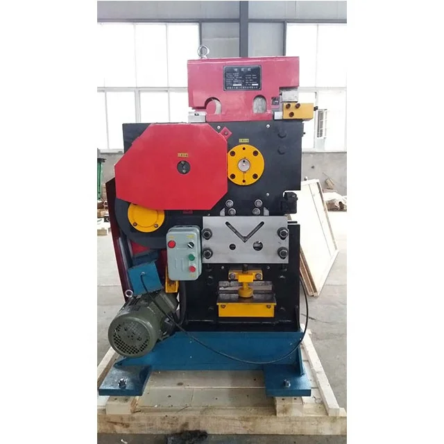 

High-efficiency hydraulic angle steel sheet punching shearing Aluminum profile cutting device Horizontal scrap steel