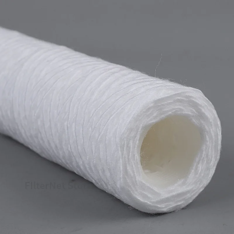 30" Wrie-winding Filter Cartridge 5 micron1micron 10micron 5um 1um 10um For Water Filters Pre-filter Bag Filter Universal