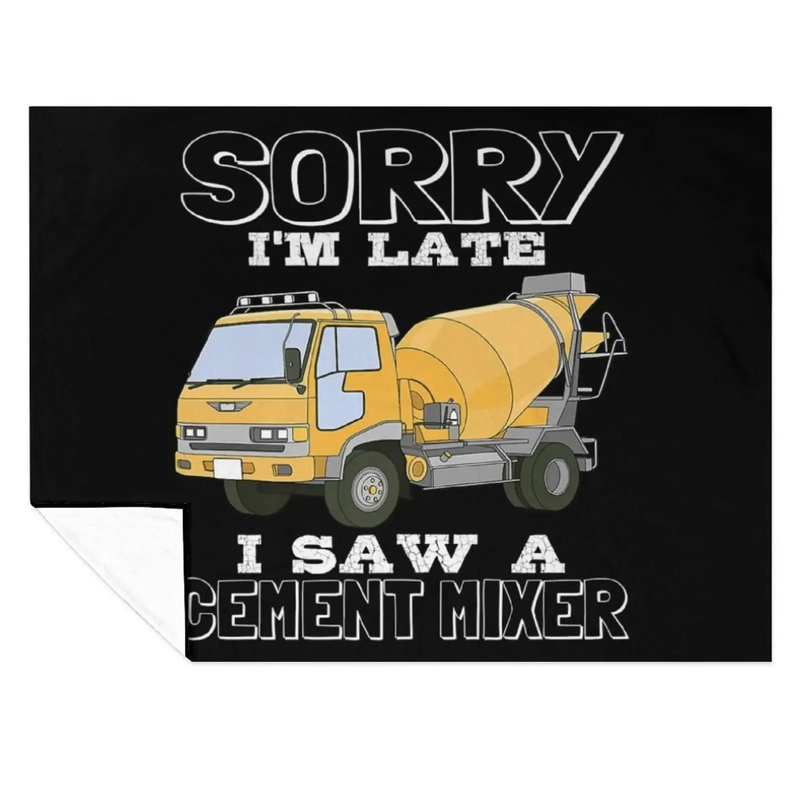 

Funny Concrete Mixer Truck Cement Construction Workers Gifts Premium T-Shirt Throw Blanket Kid'S For Decorative Sofa Blankets