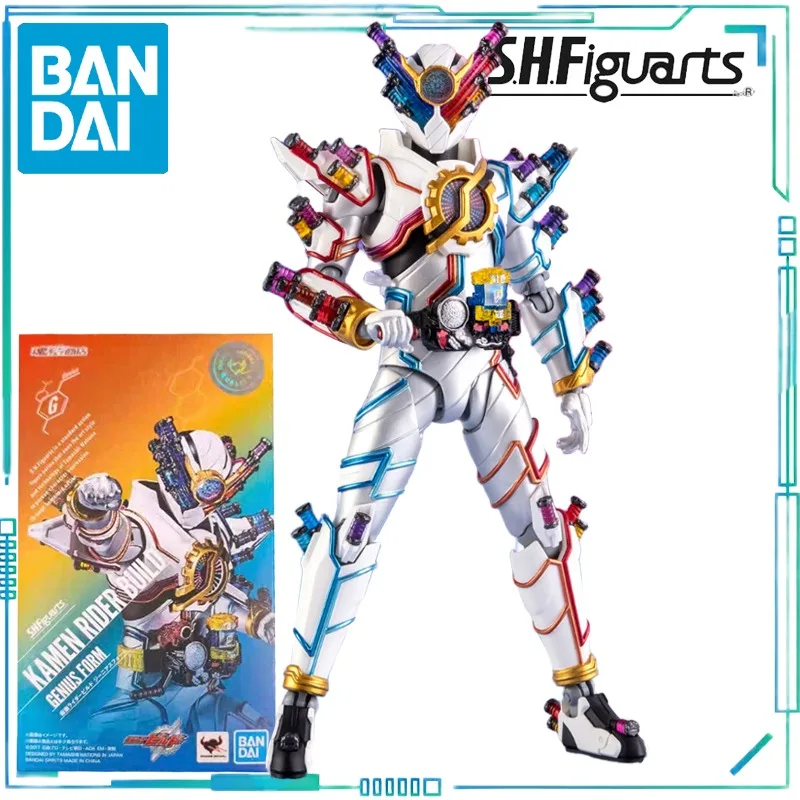 

BANDAI SPIRITS, подлинная серия S.H.Figuarts Kamen Rider, сборка Genius, готовая форма, подвижная модель, детский подарок, сбор