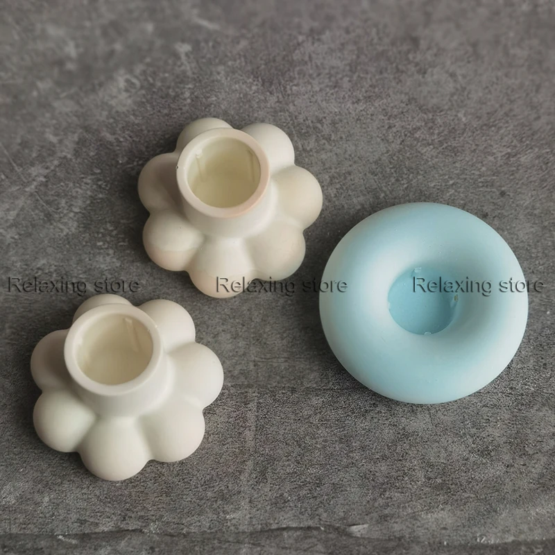 Cute Doughnut Candl…