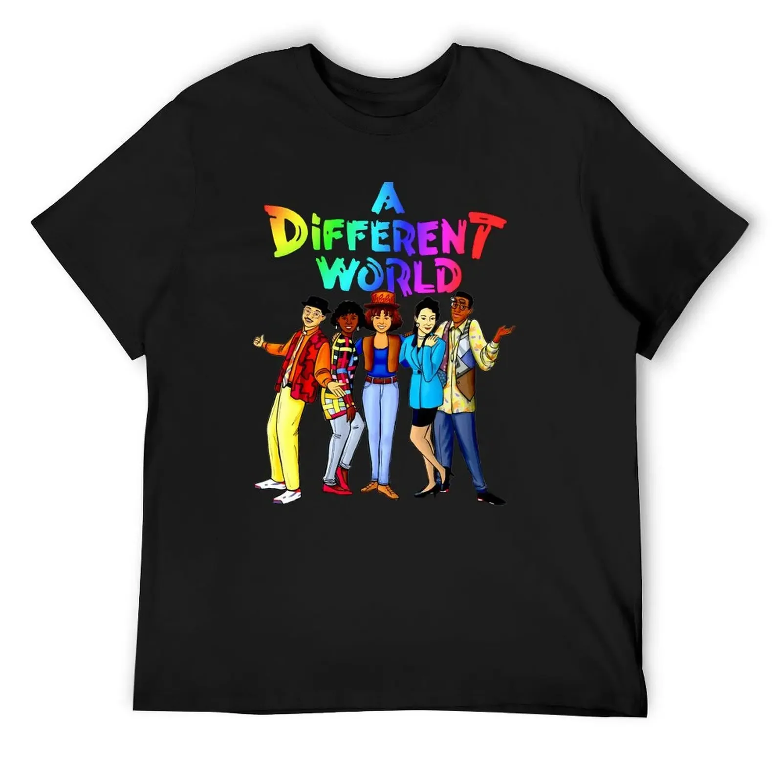 

A Different World T-Shirt new edition rapper graphic tees cute clothes plus size clothes black t shirts for men