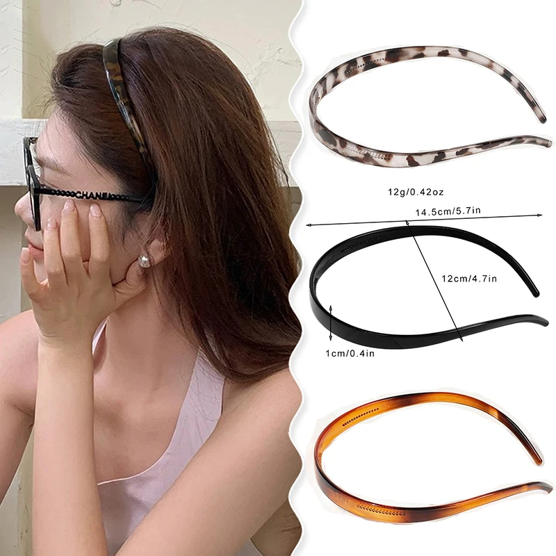 Eyeglasses Hair Bands Hair Accessories Fixed Crafts Wash Face Shaped Bandana Wave Hair Accessories Ladies Jewelry