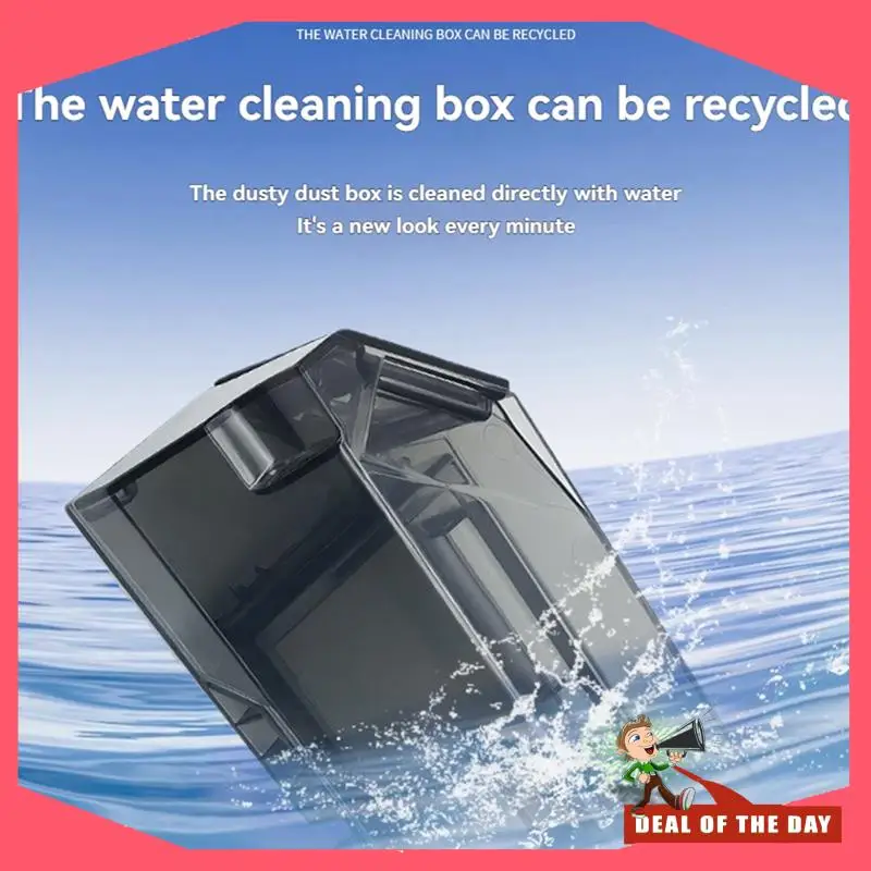 صندوق غبار التسليم لمدة 24 ساعة لـ Roborock Saros10r / G20S Ultra أجزاء المكنسة الكهربائية استبدال مزبلة