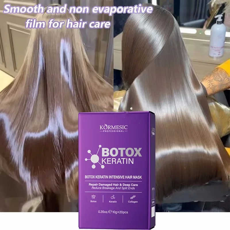 Magical 5 Second Keratin Hair Mask Repair Damage Frizzy Soft Smooth Shiny Hair Deep Moisturize Hair Treat Repair Hair Care Mask
