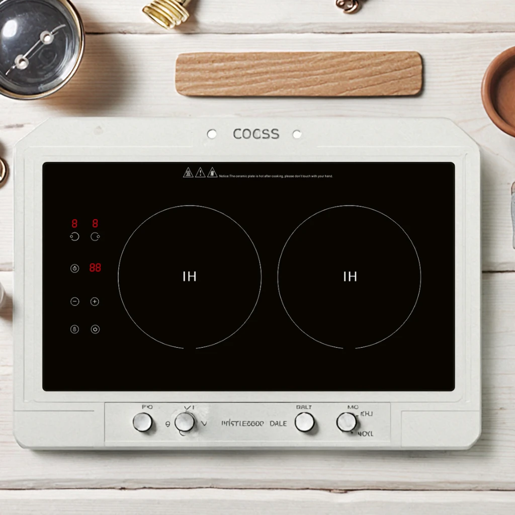 

Suburban RV DC48V Dual RV Induction Cooktops 2300W for Caravan and Camping