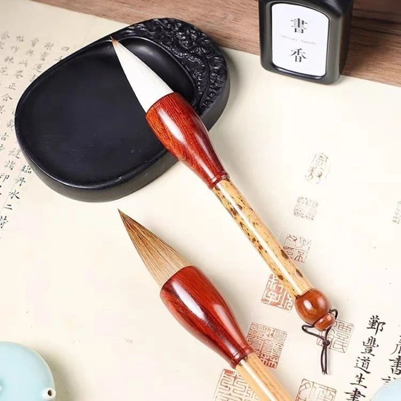 Large Chinese writing brush, big bucket brush, mixed hair / wolf hair, for couplets, large characters and Fu characters