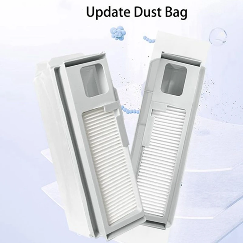 18PCS For Narwal Freo X Ultra /J4 Lite Robot Vacuum Cleaner Main Side Brush Cover Hepa Filter Mop Replacement Parts image 6